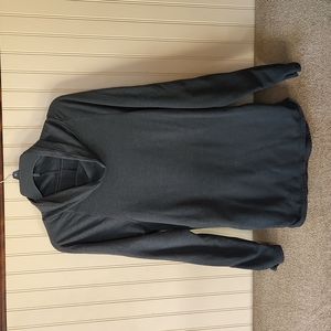 New Balance sweatshirt medium gray sleeves and bottom cinched